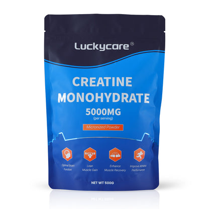 Luckycare Creatine Monohydrate Powder 500G｜100 Serving